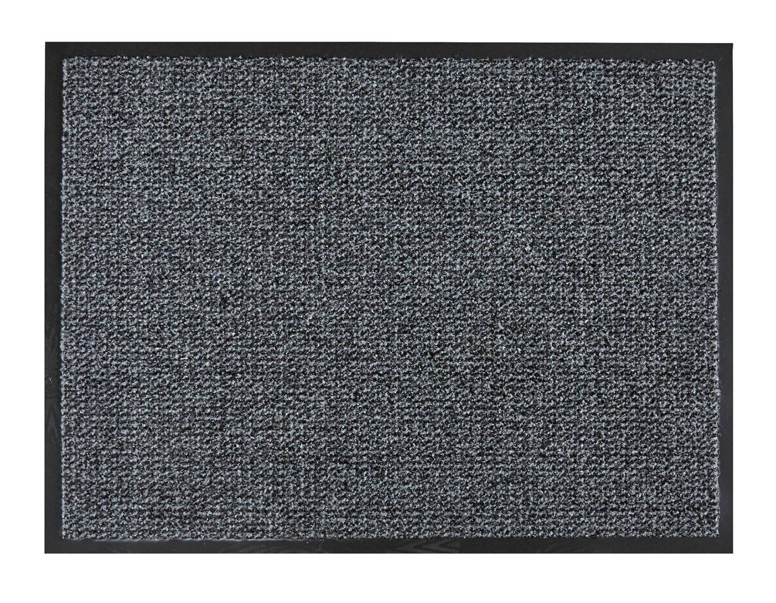 MD Entree - Deurmat - Scrapa - Silver - Vloerkleed - Met antislip - Wasbaar- Vocht absorberend --0