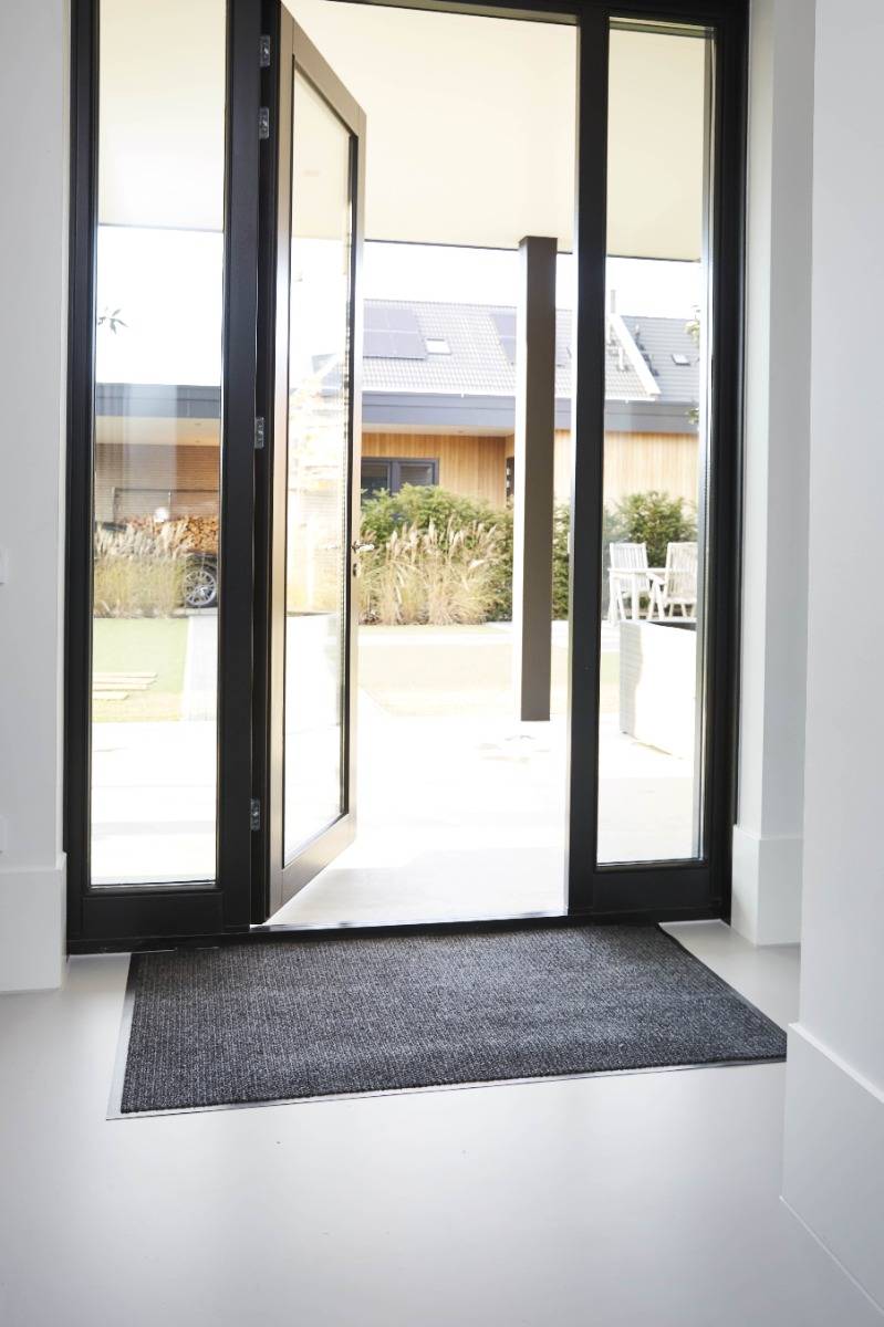 MD Entree - Deurmat - Scrapa - Silver - Vloerkleed - Met antislip - Wasbaar- Vocht absorberend --2