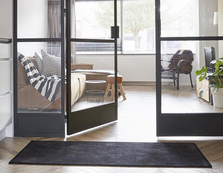 MD Entree - Design mat - Universal - Shades Black - Vloerkleed - Antislip - Machine wasbaar - 67 x-2
