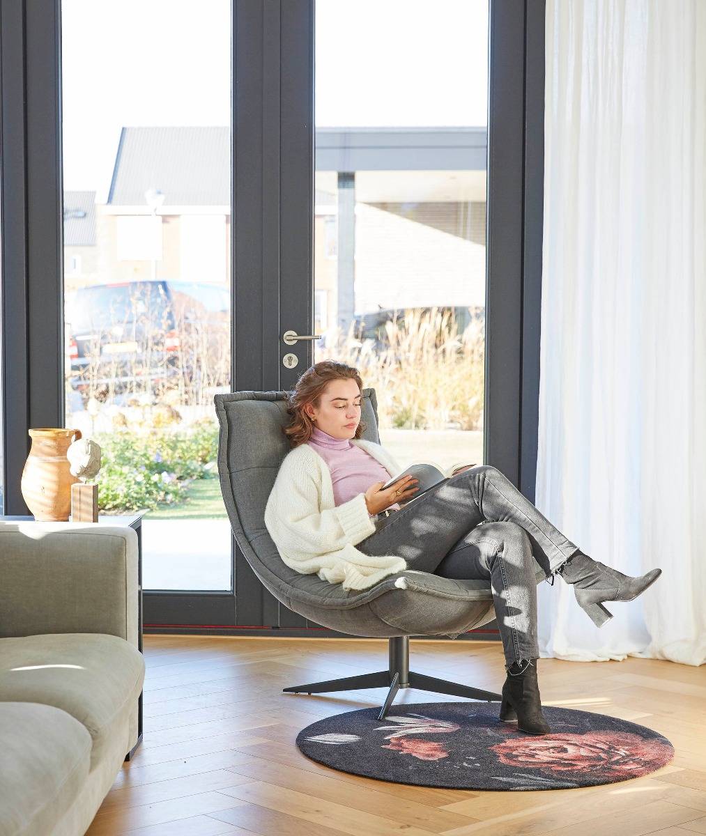 MD Entree - Vloerkleed - Universal - Bella Rosa - 100 cm Ø-1