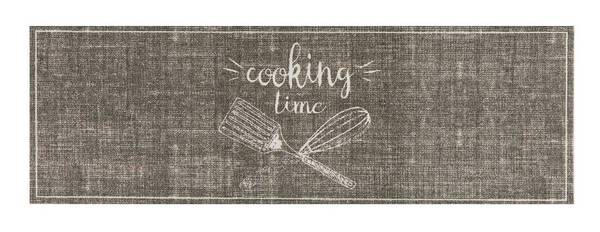 MD Entree - Keukenloper - Vloerkleed - Machinewasbaar - Cook&Wash - Cooking Time - 50 x 150 cm