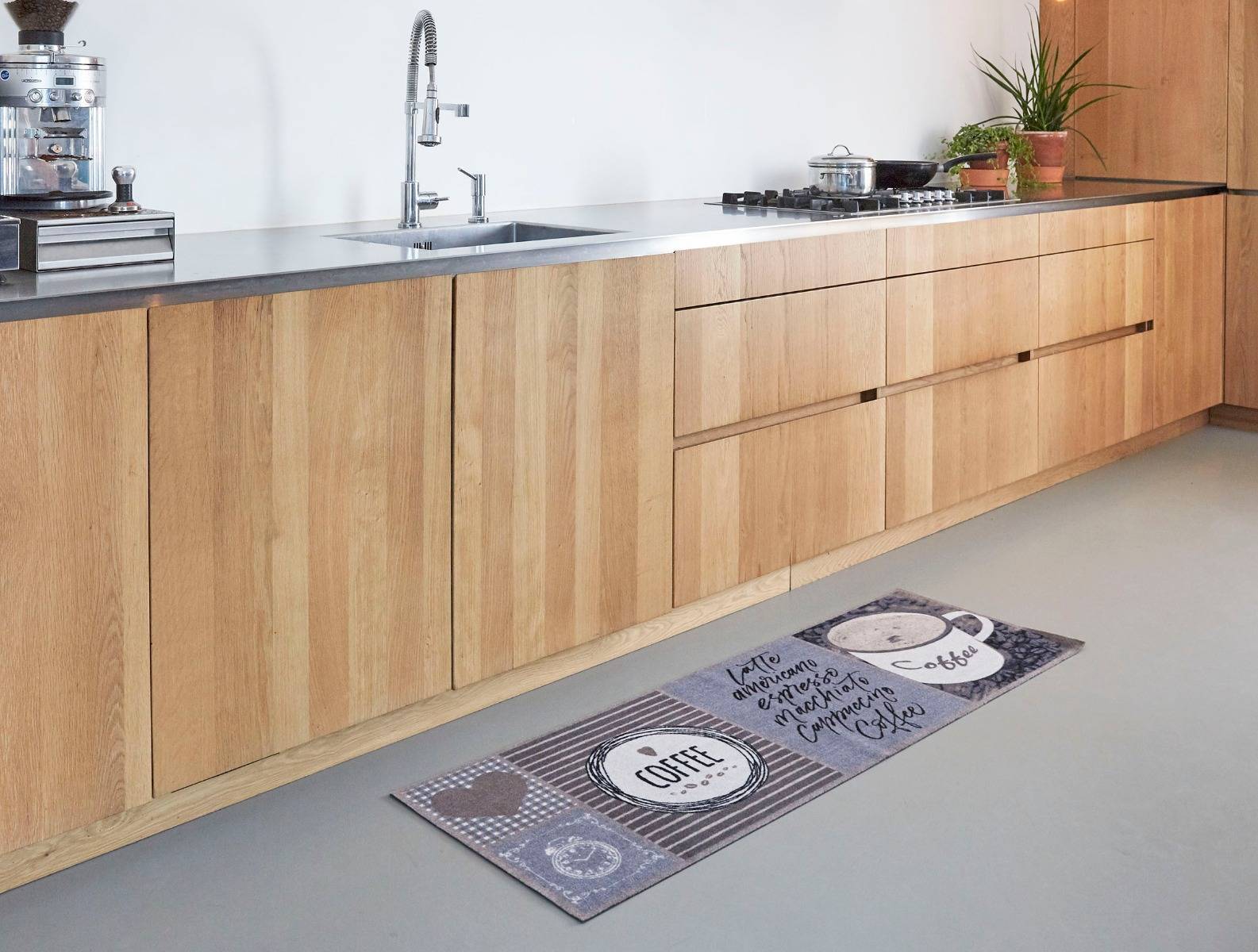 MD Entree - Keukenloper - Vloerkleed - Machinewasbaar - Cook&Wash - Good Coffee - 50 x 150 cm-4