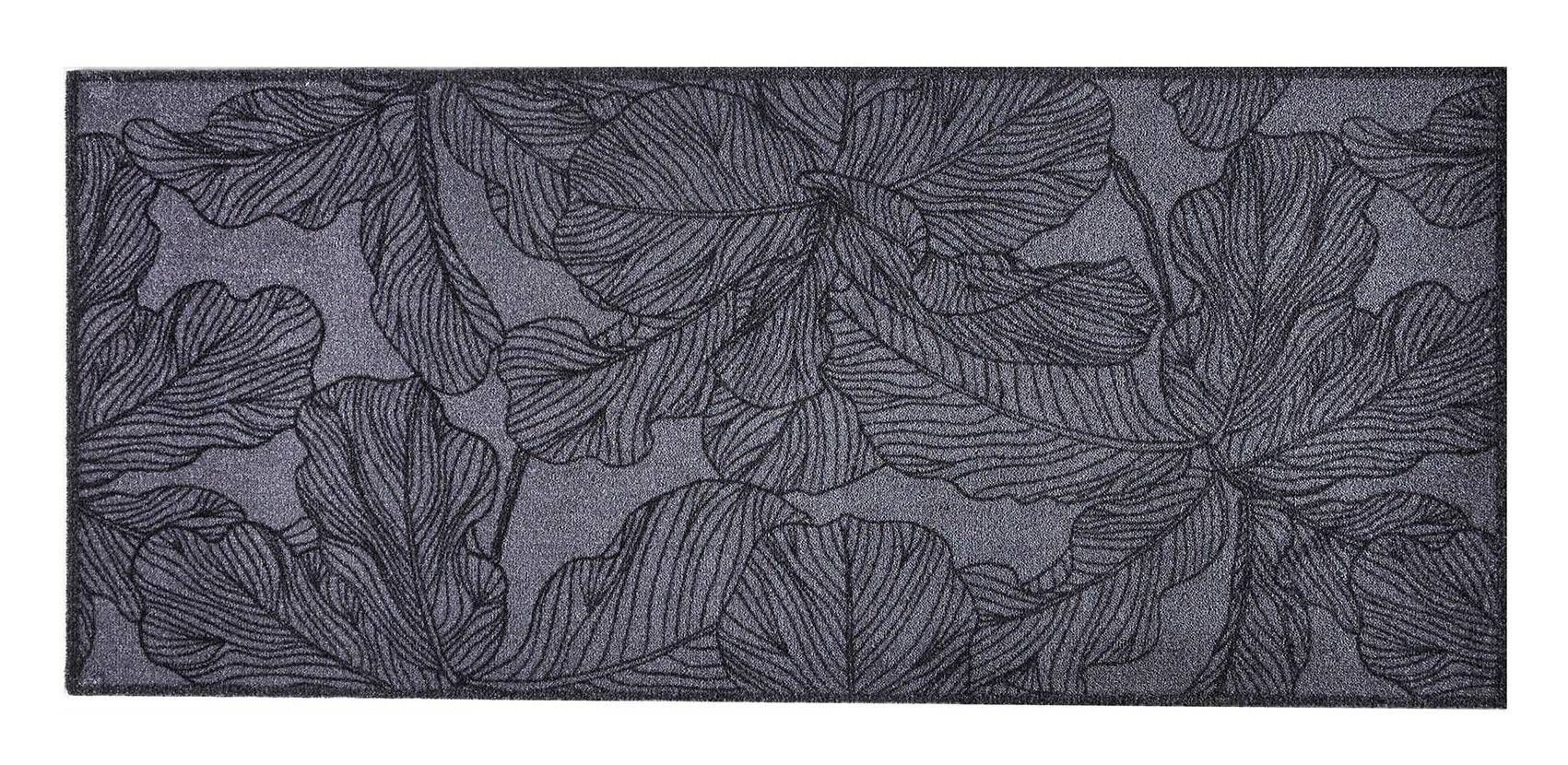 MD Entree - Design mat - Universal - Floral Antra - Vloerkleed - Antislip - Machine wasbaar - 67 x-0