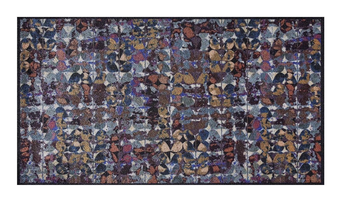 MD Entree - Design mat - Universal - Art Flowers - Vloerkleed - Antislip - Machine wasbaar - 67 x-0
