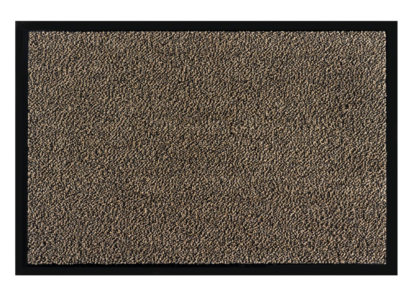 MD Entree - Deurmat - Shannon - Beige - Vloerkleed - Met antislip - Wasbaar- Vocht absorberend --0