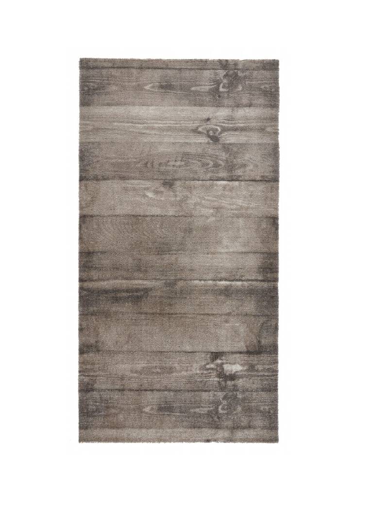 MD Entree - Design mat - Universal - Oak Wood - Vloerkleed - Antislip - Machine wasbaar - 67 x 120-2