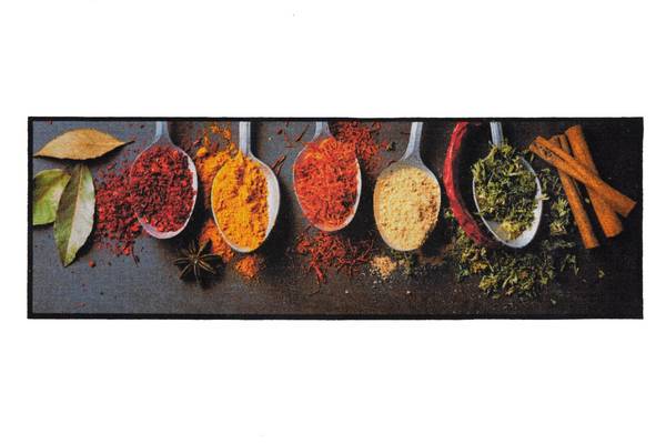 MD Entree - Keukenloper - Vloerkleed - Machinewasbaar - Cook&Wash - Cooking Herbs - 50 x 150 cm