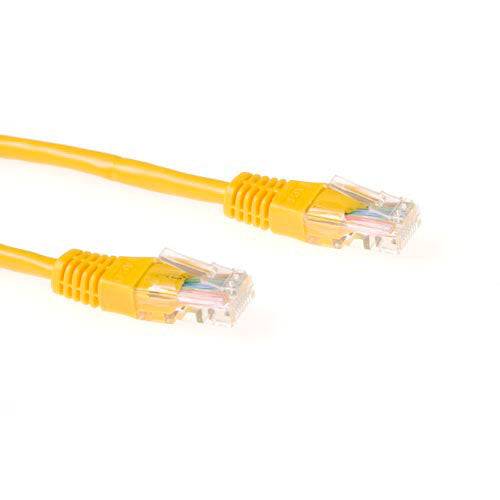 ACT CAT5E U/UTP Patchkabel Geel 20 m IB5820 RJ45-0