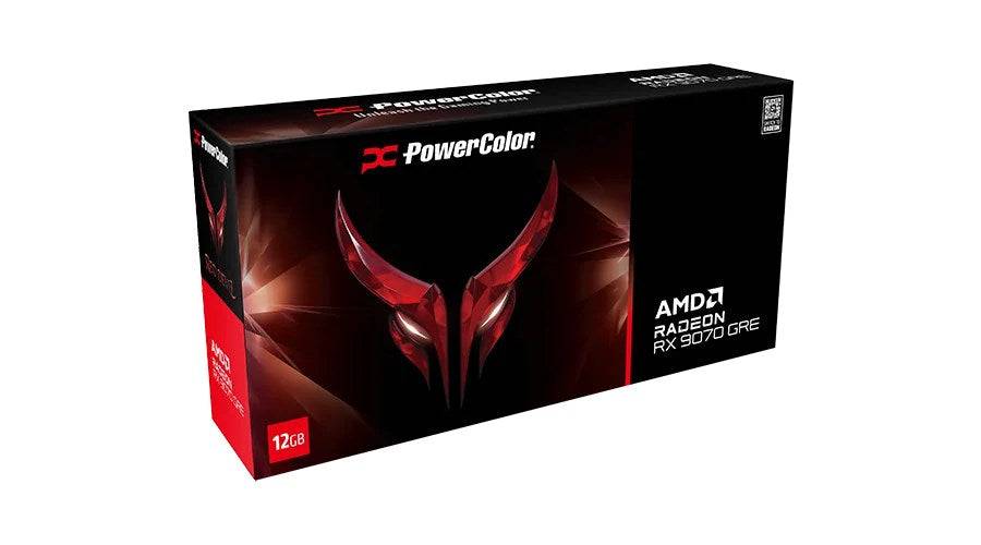 PowerColor Grafische Kaart Red Devil RX9070GRE 2005 g 415 mm x 215 mm x 100 mm Model RX9070GRE 12 G-E/OC-1