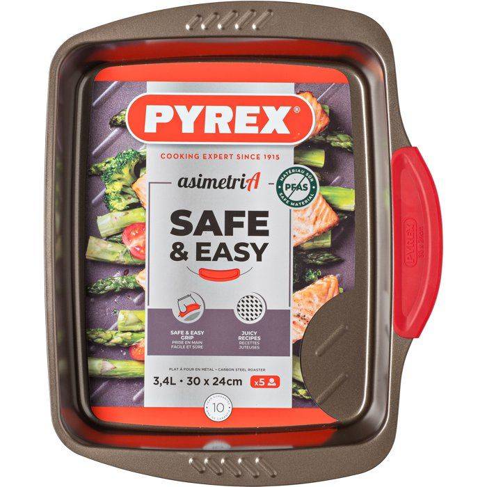 PYREX Ovenschaal - 1452052 - Rechthoekig Staal - 30 x 24 cm-0
