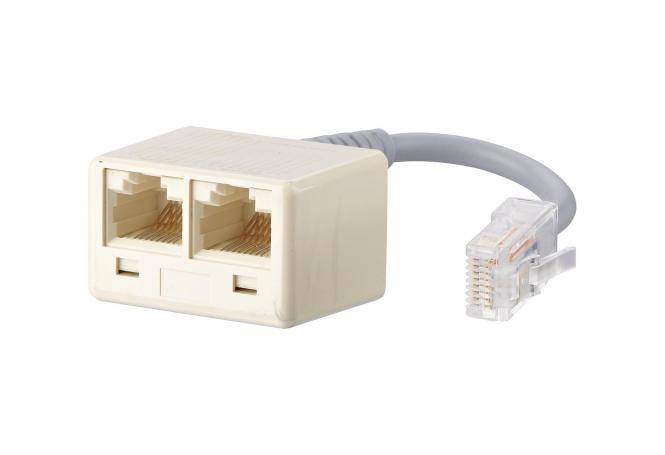 METZ CONNECT BTR - Netwerksplitter - RJ-45 (M) naar RJ-45 (F)-0