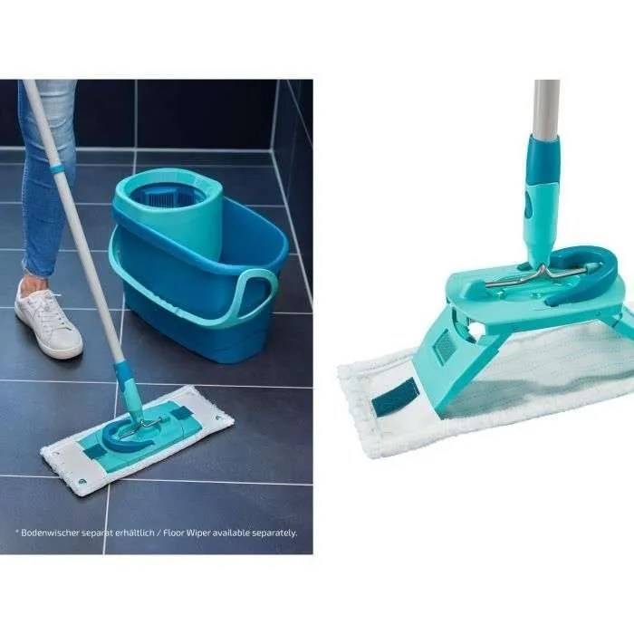 LEIFHEIT Clean Twist M Ergo micro duo 52123 Reserve microvezel hoes voor vlakmop, reinigt zacht en absorbeert-2