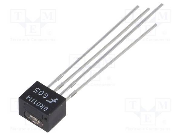ONSEMI QRD1114 Sensor: foto-elektrische; retro-reflectief; NPN; Uvoed: 5VDC; PCB - 1 stuk
