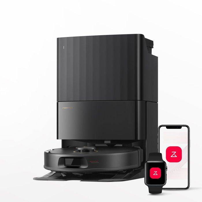 ROBOROCK Qrevo 5AE - Robotstofzuiger met Dock - 12000 Pa - Zwart-0