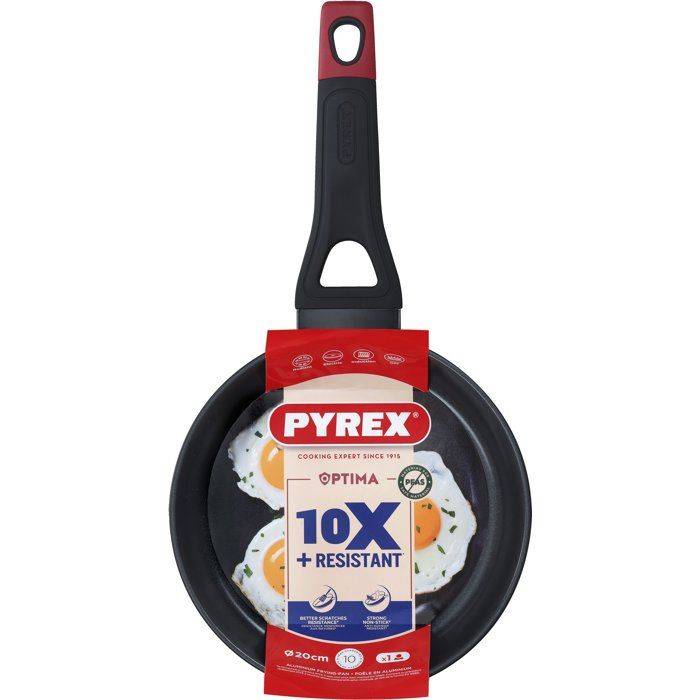 PYREX Koekenpan - 1455015 - Gesmeed Aluminium - Antiaanbaklaag - 20 cm - PFAS-vrij-1