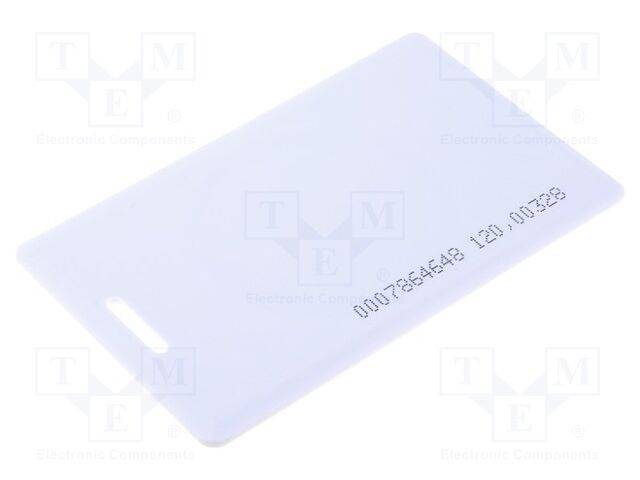 MIKROE MIKROE-779 RFiD-kaart; 125kHz; wit - 1 stuk-0