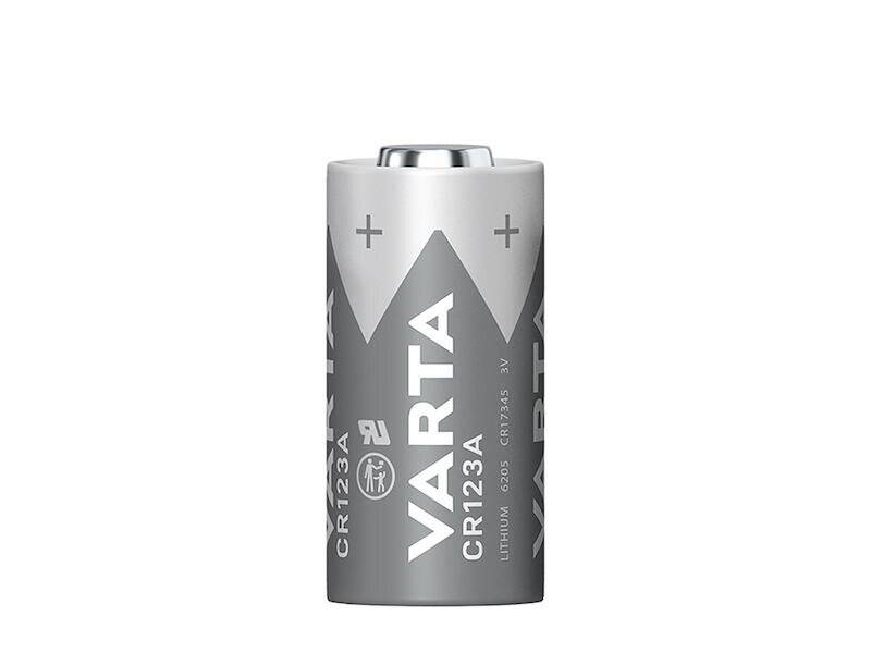 Varta Lithium fotobatterij, cilindrisch CR123A, blisterverpakking, 10 stuks-4