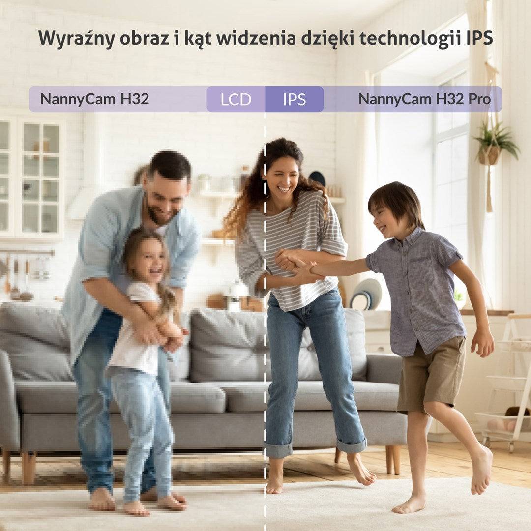 truelife NannyCam H32 Pro Babyfoon Net/Batterij TLVMMNCH32PWB-3