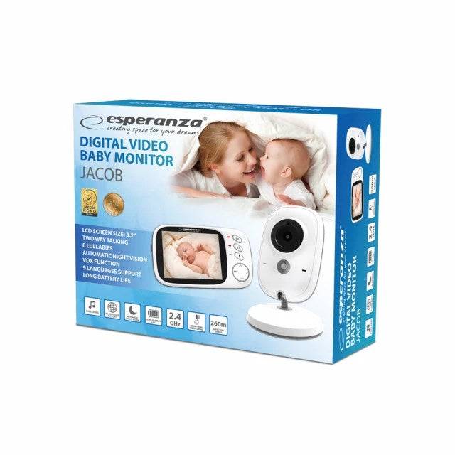 Esperanza EHM002 Video Babyfoon, 50 m Bereik, Wit-3