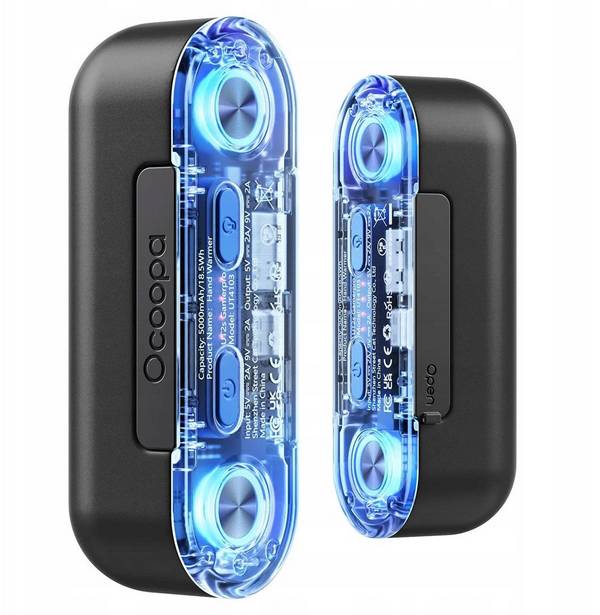 Ocoopa Elektrische Heater Zwart UT4103 10000mAh