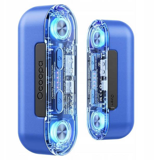 Ocoopa Elektrische Heater Blauw UT4103 10000mAh
