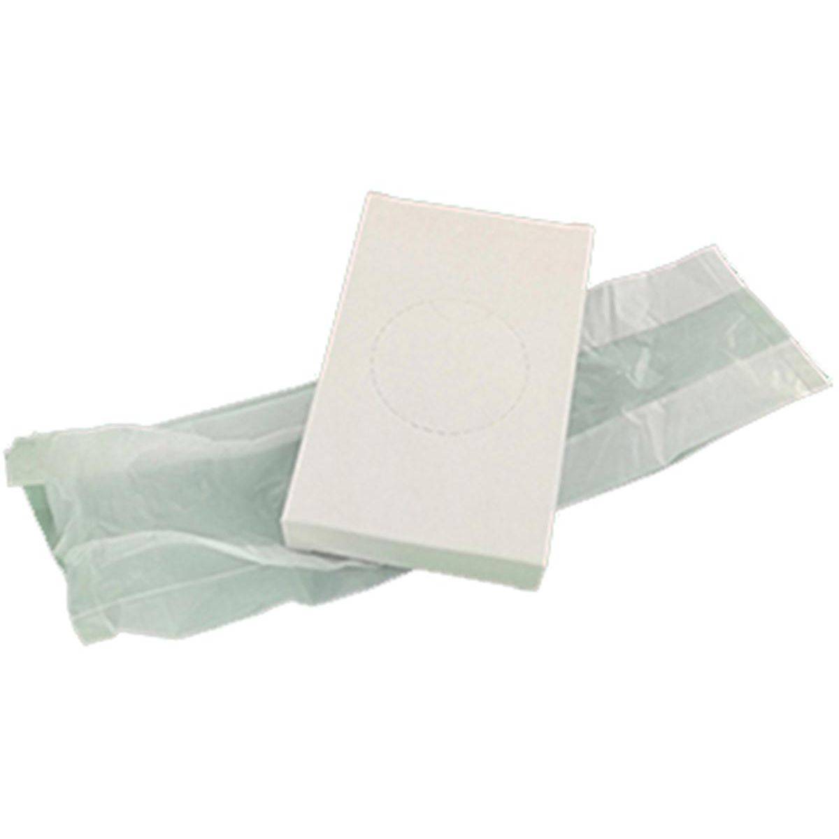 Klika 8713675312621 Klika - Hygiënezakjes LDPE, wit, 46 x 25 stuks-0