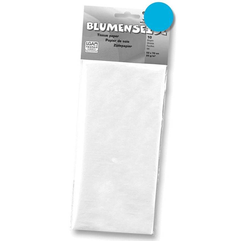 Folia 4001868900309 Folia - zijdepapier blauw-0
