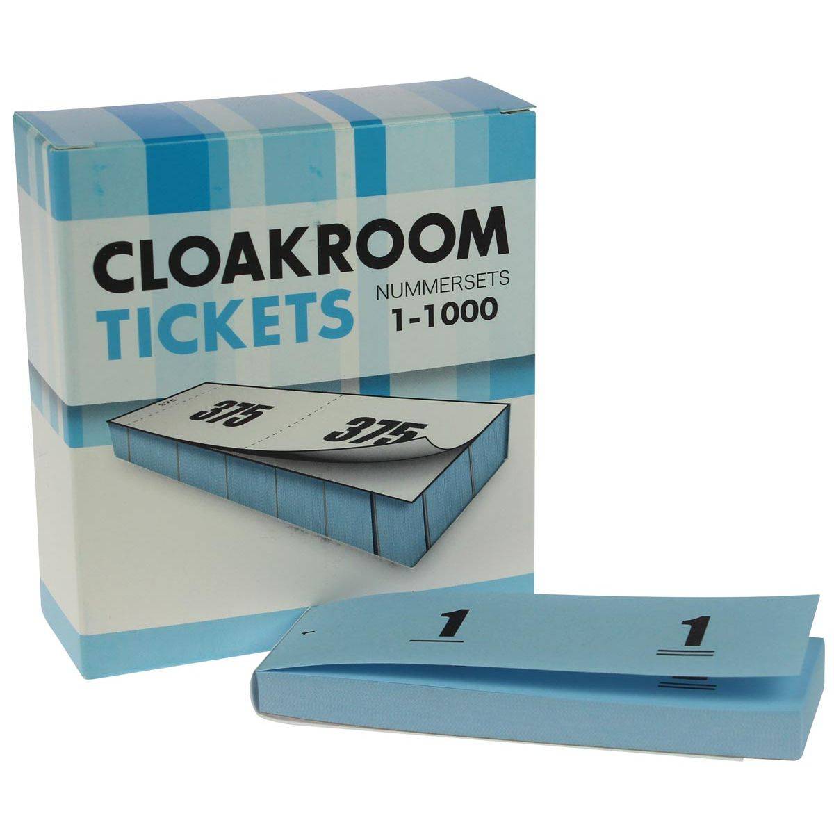 Klika 8716934000048 Klika - Nummer-/ garderobeblokken blauw-0