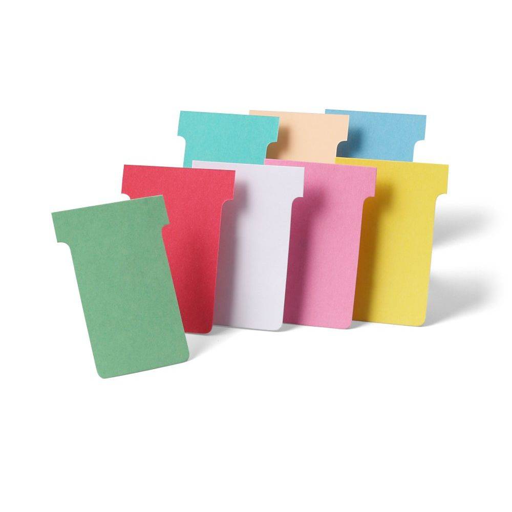 Nobo 3147330002803 Nobo - T-Kaarten Maat 1.5 Wit (100)-0