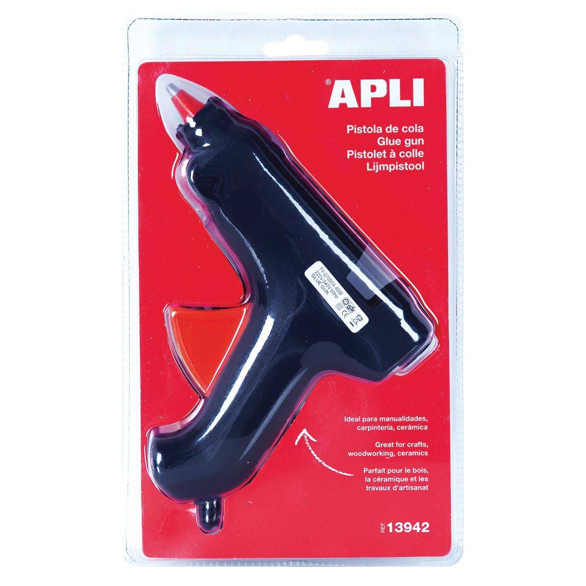 Apli 8410782139423 Apli - lijmpistool 40W, op blister-0