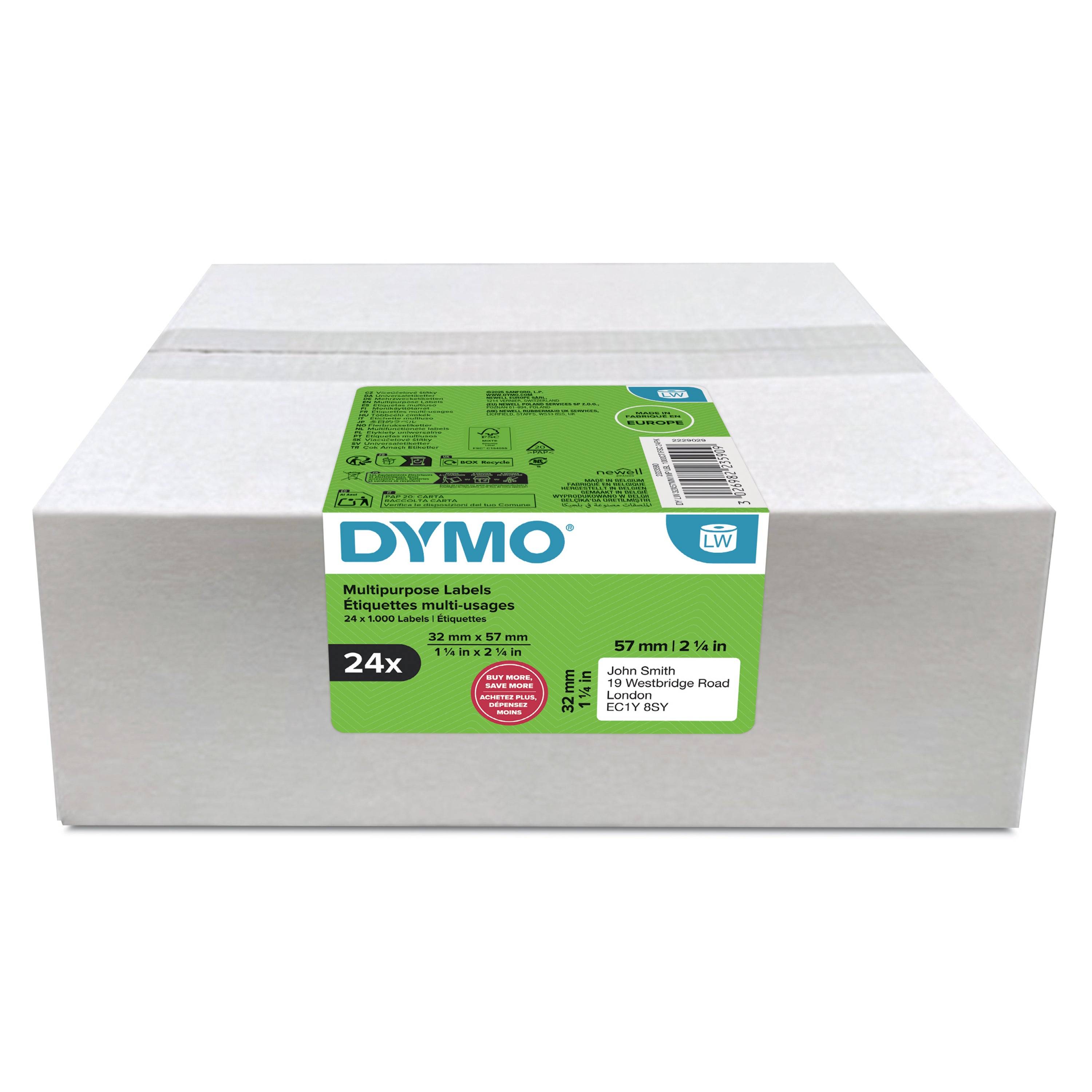 Dymo 3026982235909 Dymo - Etiket labelwriter multifunctioneel 32x57 24s-0