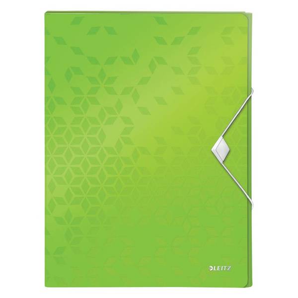 Leitz 4002432123391  Leitz -  WOW elastobox ft A4, groen