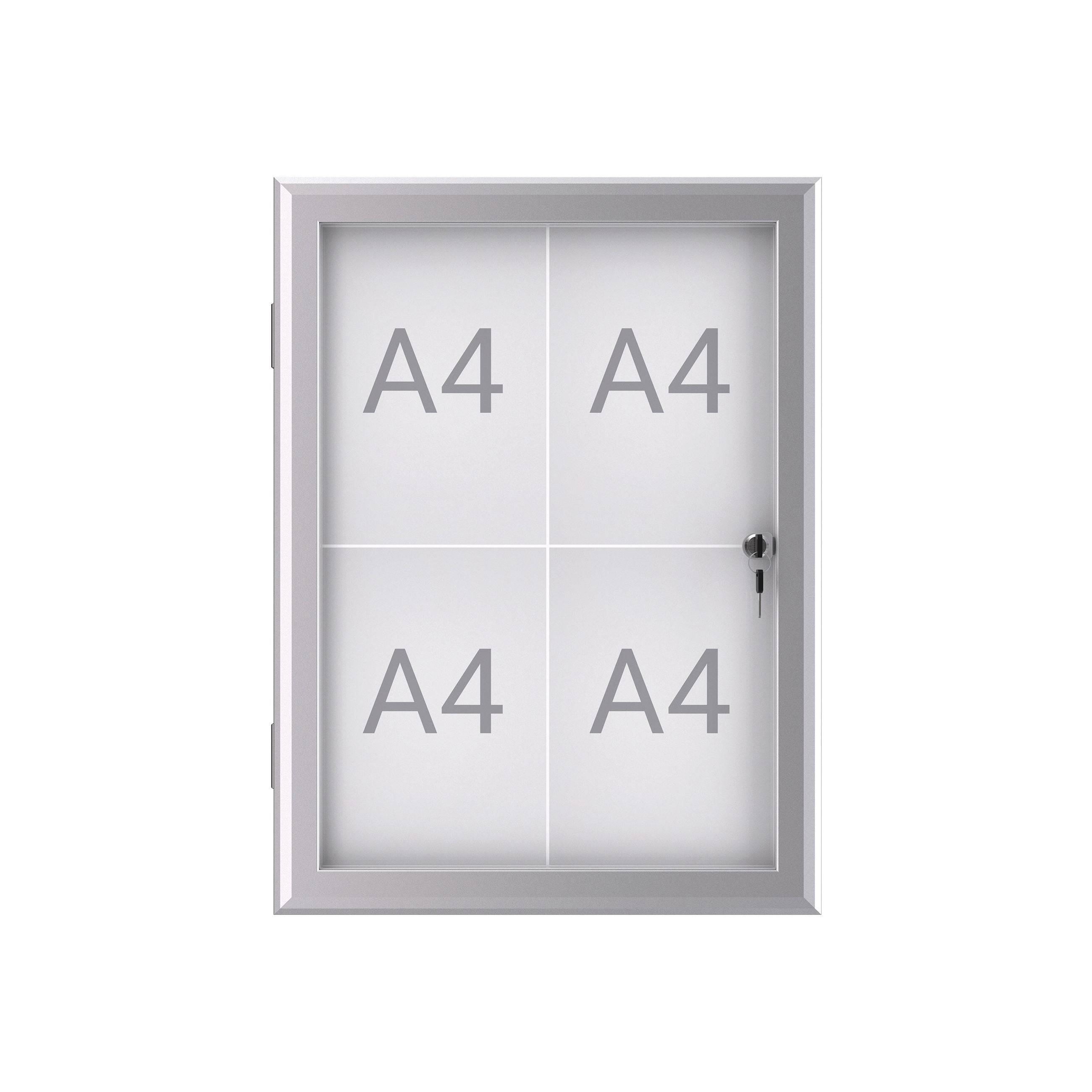 Maul 4002390084260 Maul - Buiten- binnenvitrine excite 4xa4 slot-0