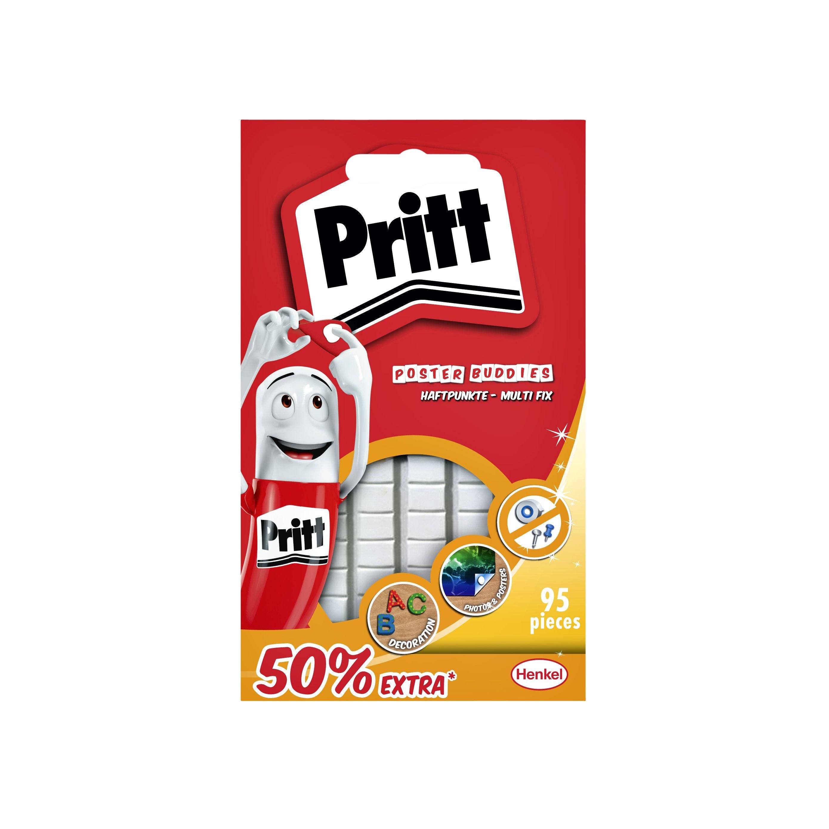 Pritt 4015000416269 Pritt - Poster buddies dz kleefpads 95st-0