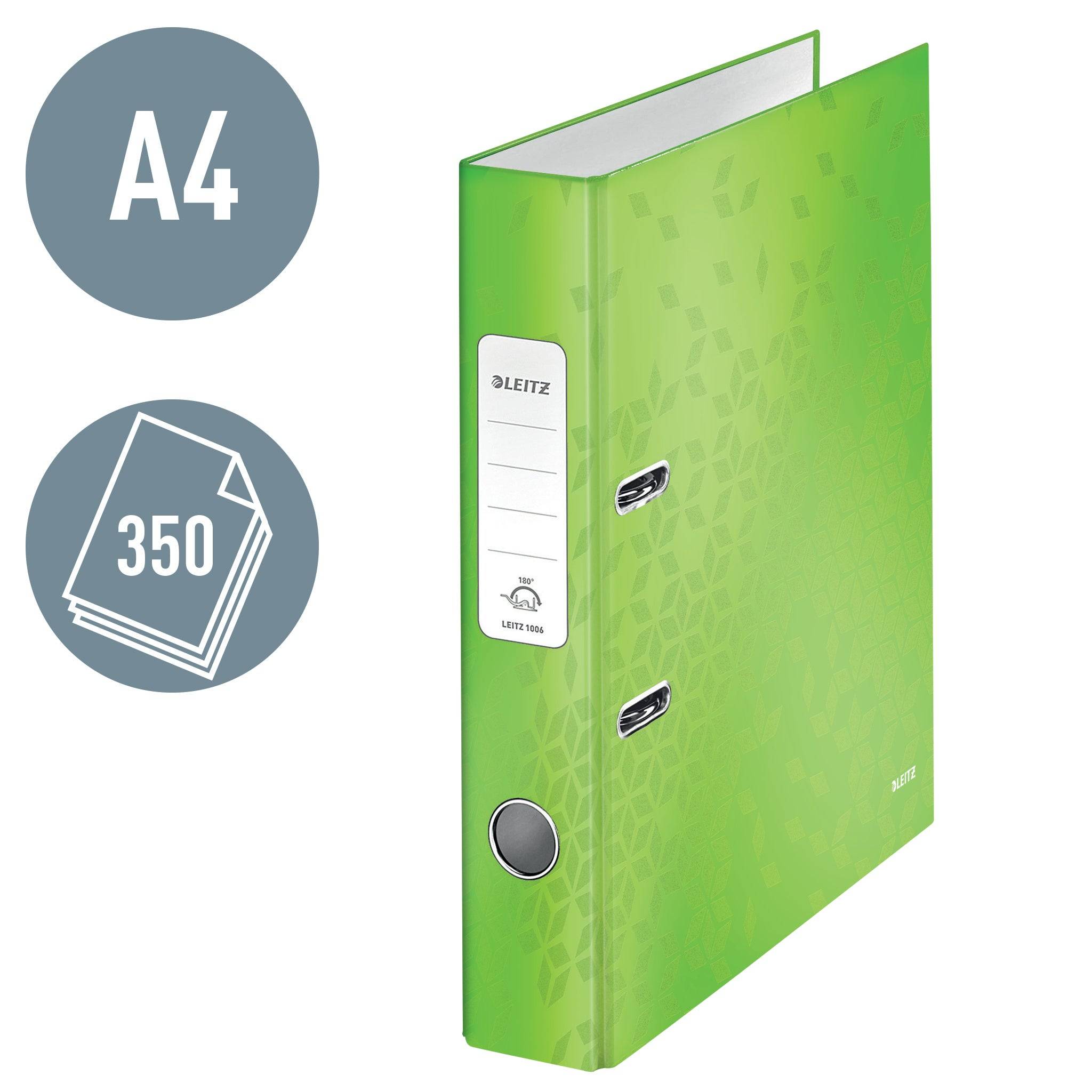 Leitz 4002432123186 Leitz - 10060054 ringband A4 Groen-0
