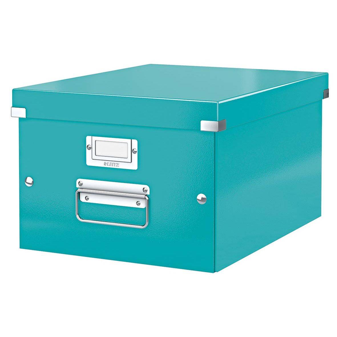 Leitz 4002432103799 Leitz - WOW opbergdoos Click Store, ft A4, buitenft 281 x 370 x 200 mm-0