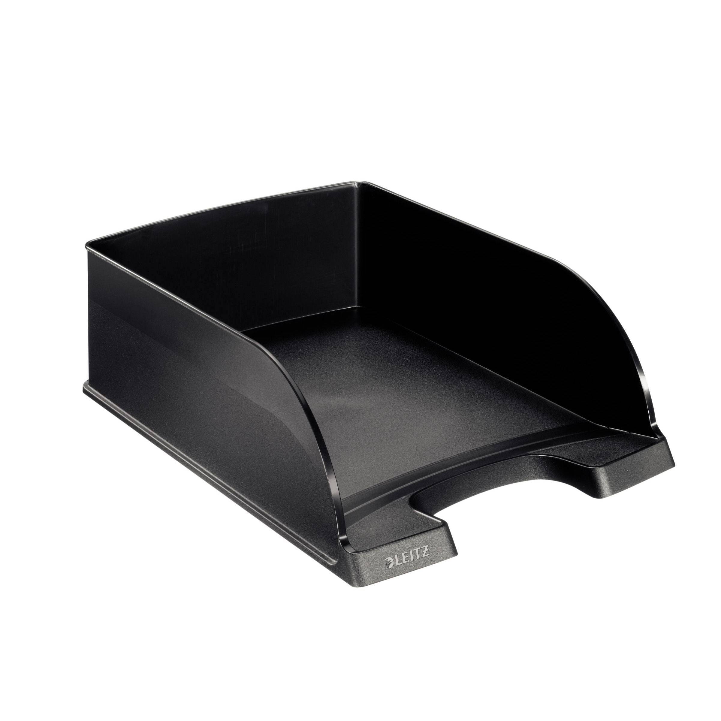 Leitz 4002432370917 Leitz - 52330095 brievenbakje Kunststof Zwart-0