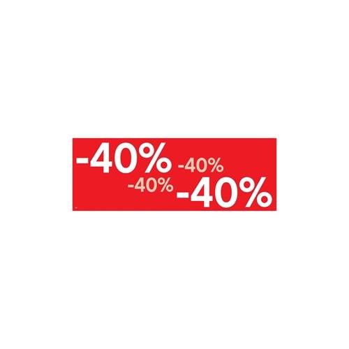Klika 8721349429827 Klika - Raambiljet -40% , afmeting 69x24 cm.-1