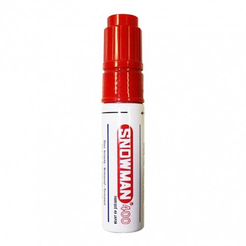 Klika 8721349451026 Klika - Stift Snowman 400 rood permanent marker-0