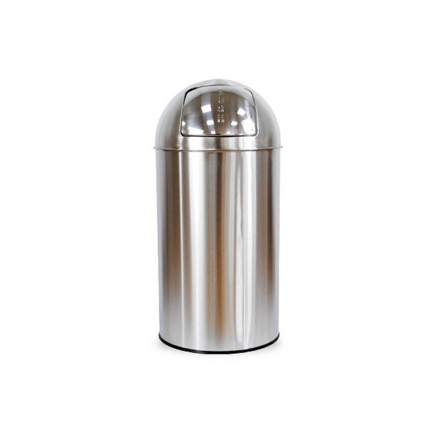 Brasq 8720929104819  Brasq -  Afvalbak  push bin pb230+ 30 liter rvs