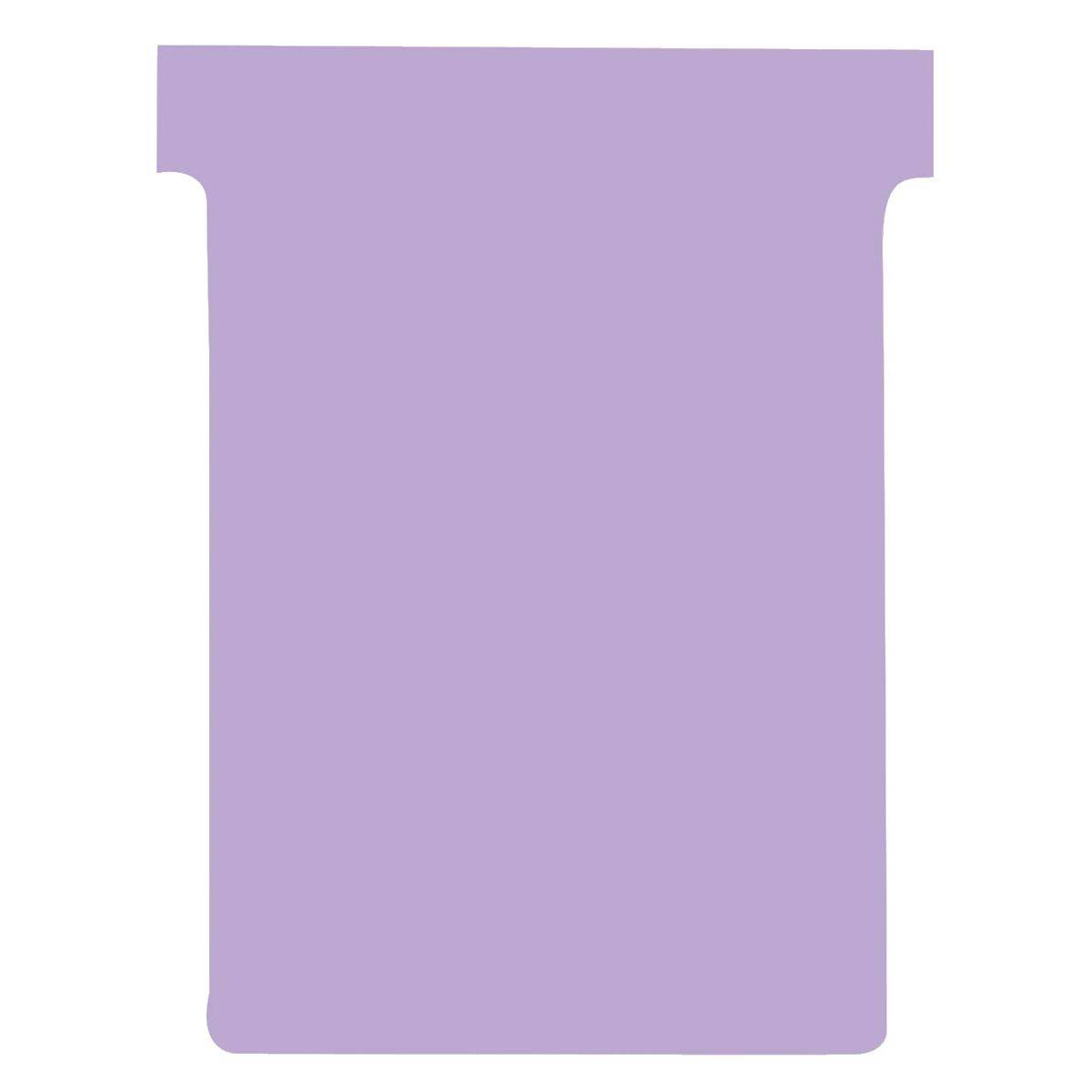 Nobo 3147330003091 Nobo - T-planbordkaarten index 3, ft 120 x 92 mm, violet-0