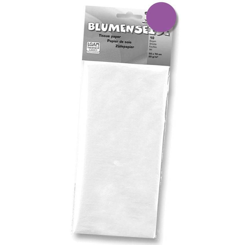 Folia 4001868900613 Folia - zijdepapier lila-0