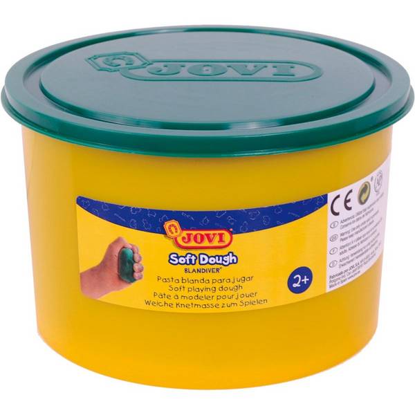 Jovi 8412027028998  Jovi -   boetseerpasta Soft Dough 460 g groen