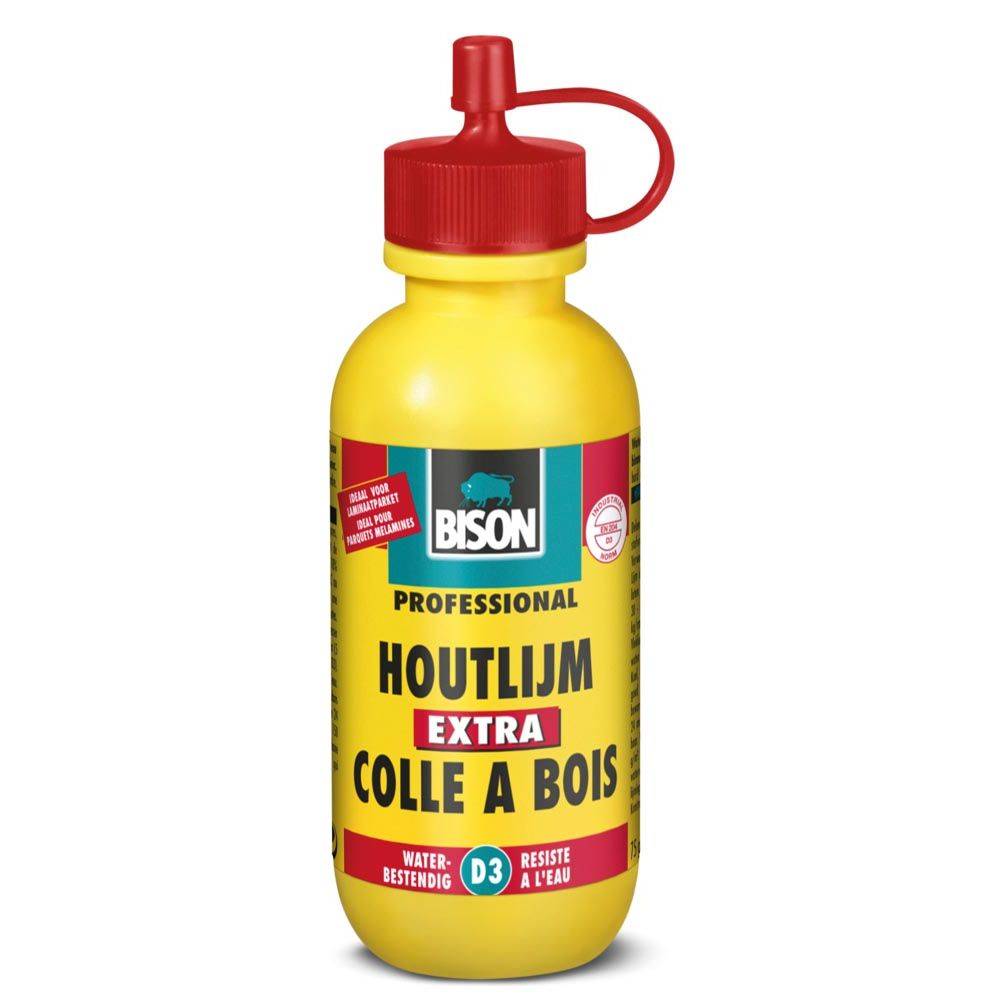 Bison 8710439068152 Bison - houtlijm topspeed, flacon van 75 ml, extra wit-0