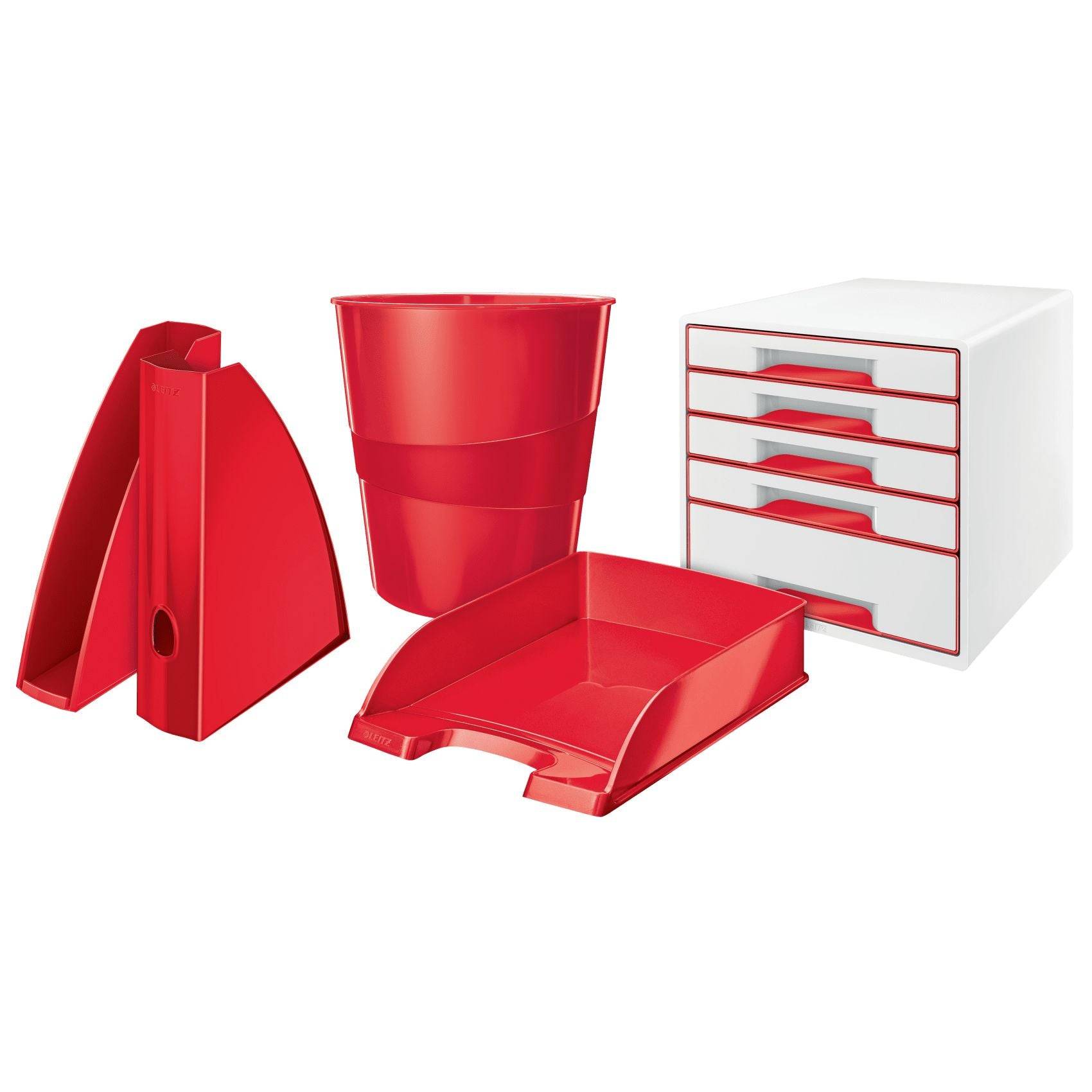 Leitz 4002432135219 Leitz - WOW Rond Kunststof Rood-0
