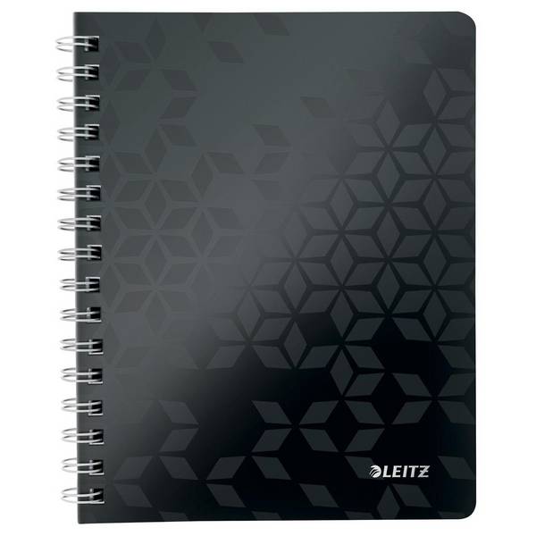 Leitz 4002432121366  Leitz -  WOW schrift ft A5, gelijnd, zwart