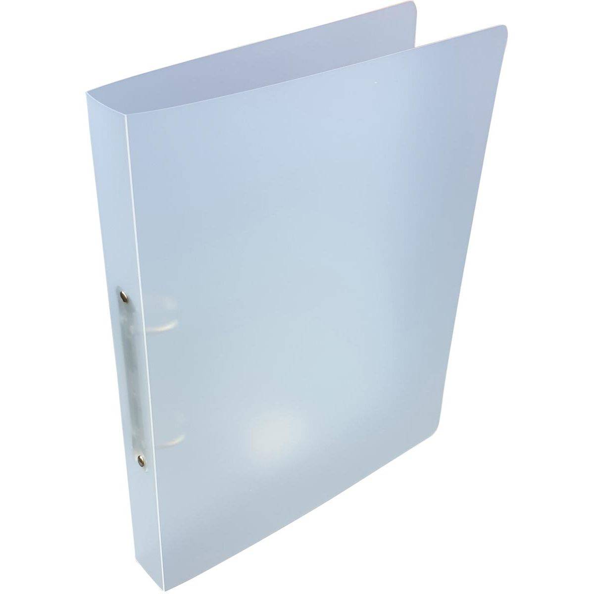 Alpha 5414202701705 Alpha - ringmap, voor ft A4, uit PP, 2 ringen van 25 mm, transparant wit-0