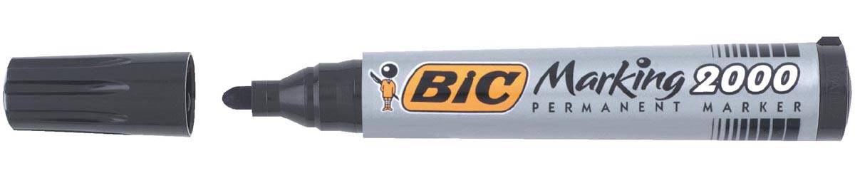 BIC 3086129999699 BIC - Viltstift 2000 ecolutions rond l zwart-0