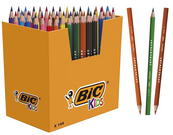 BIC 3086124125413  BIC -  Kids kleurpotlood Ecolutions Evolution 144 potloden (classpack)