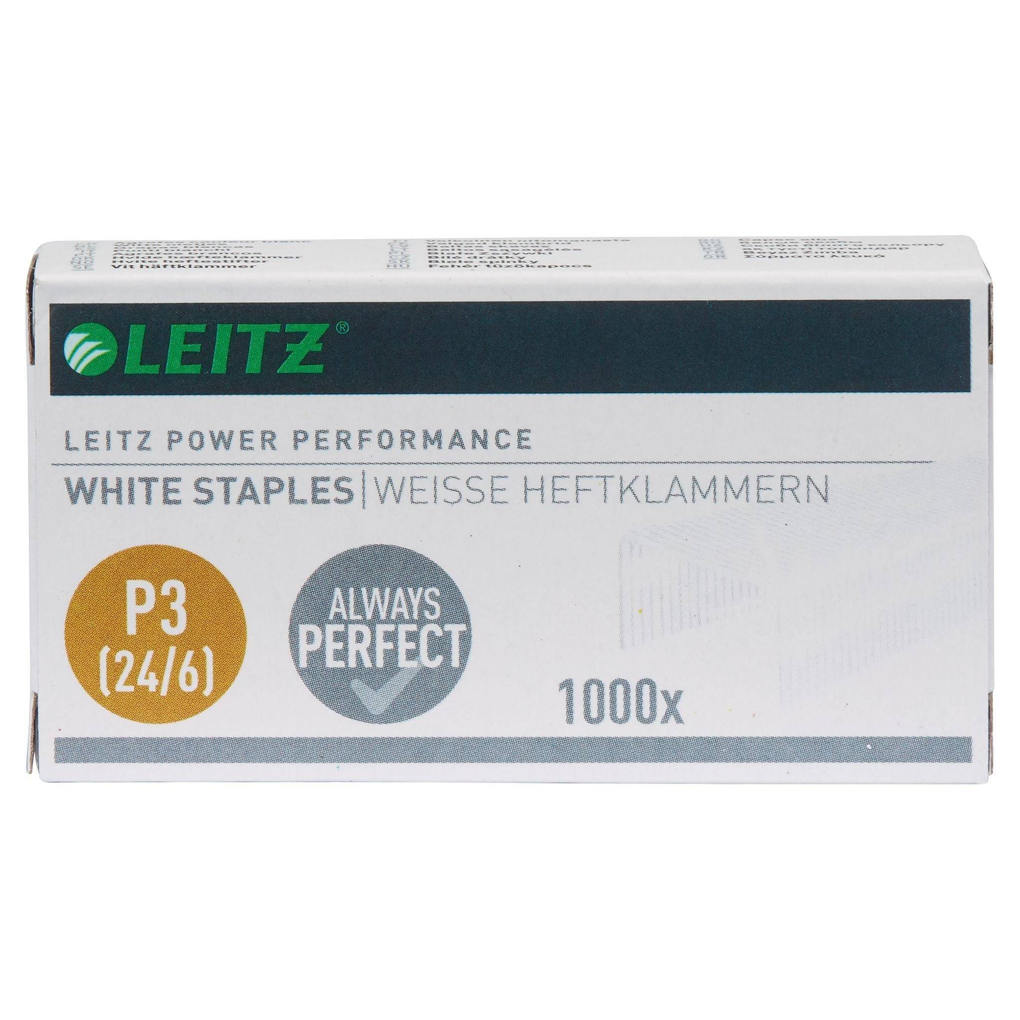 Leitz 4002432399178 Leitz - Power Performance P3 Pak nietjes 1000 nietjes-0